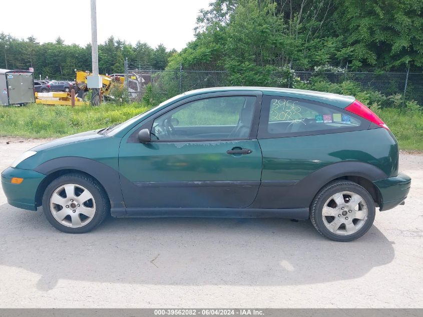 2001 Ford Focus Zx3 VIN: 3FAFP31361R242542 Lot: 39562082