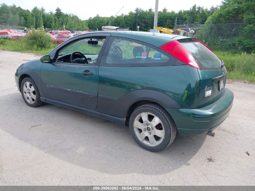 2001 Ford Focus Zx3 VIN: 3FAFP31361R242542 Lot: 39562082