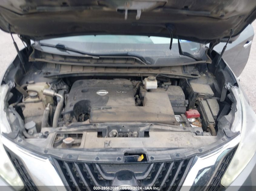 2017 Nissan Murano Platinum VIN: 5N1AZ2MG1HN112443 Lot: 39562089