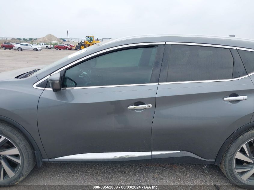 2017 Nissan Murano Platinum VIN: 5N1AZ2MG1HN112443 Lot: 39562089