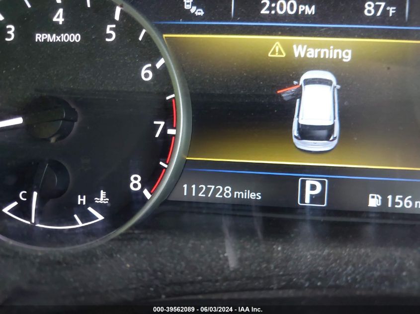 2017 Nissan Murano Platinum VIN: 5N1AZ2MG1HN112443 Lot: 39562089