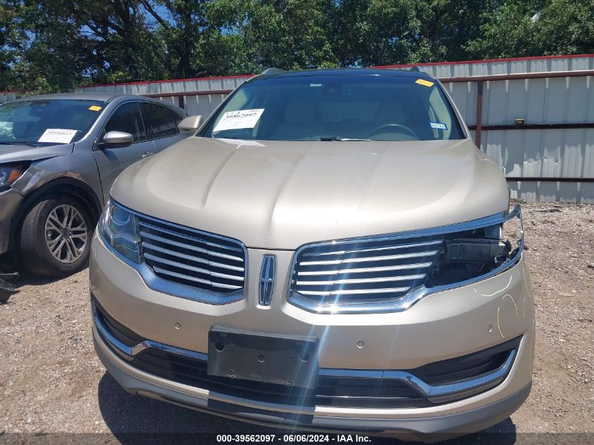 2017 Lincoln Mkx Reserve VIN: 2LMPJ6LR1HBL45024 Lot: 39562097