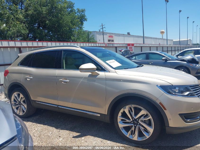 2017 Lincoln Mkx Reserve VIN: 2LMPJ6LR1HBL45024 Lot: 39562097