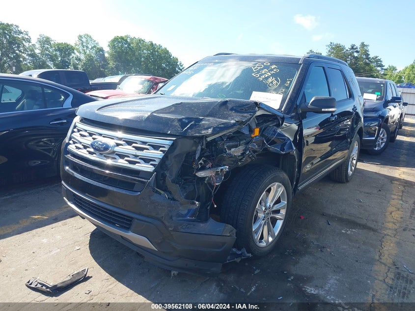 VIN 1FM5K7D85KGA49712 2019 FORD EXPLORER XLT
