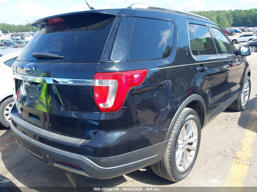 VIN 1FM5K7D85KGA49712 2019 FORD EXPLORER XLT