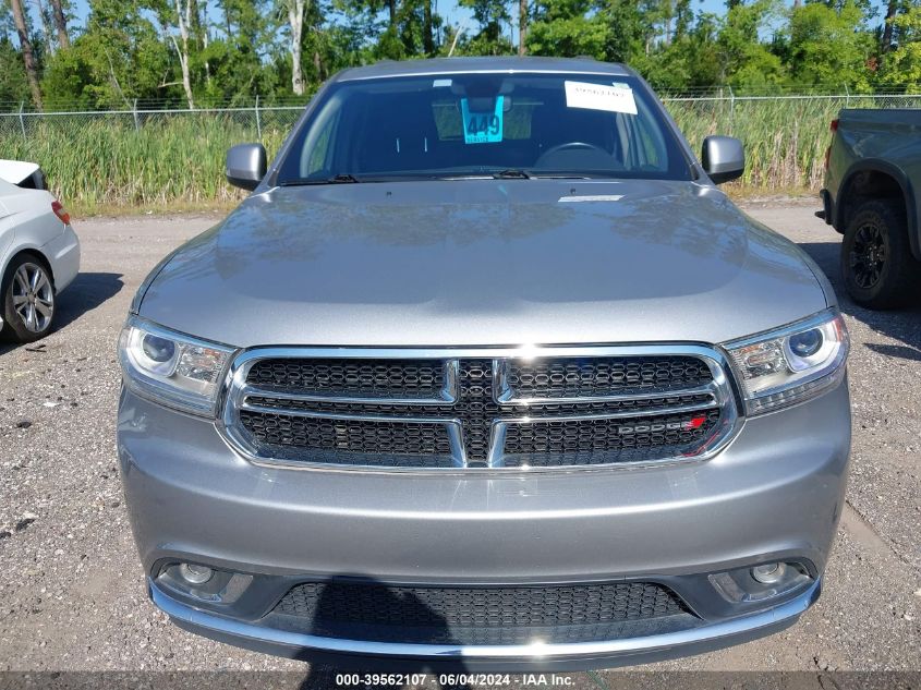 2020 Dodge Durango Sxt Plus Awd VIN: 1C4RDJAG4LC301709 Lot: 39562107