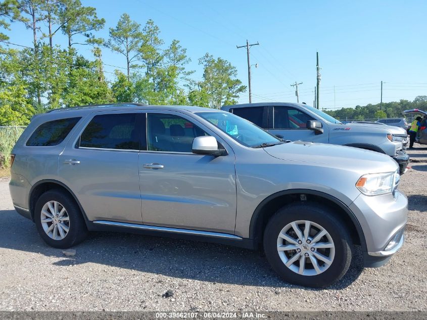 2020 Dodge Durango Sxt Plus Awd VIN: 1C4RDJAG4LC301709 Lot: 39562107