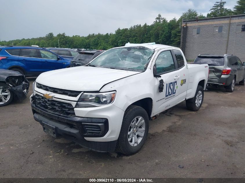 2022 Chevrolet Colorado 4Wd Long Box Lt VIN: 1GCHTCEA8N1243070 Lot: 39562110