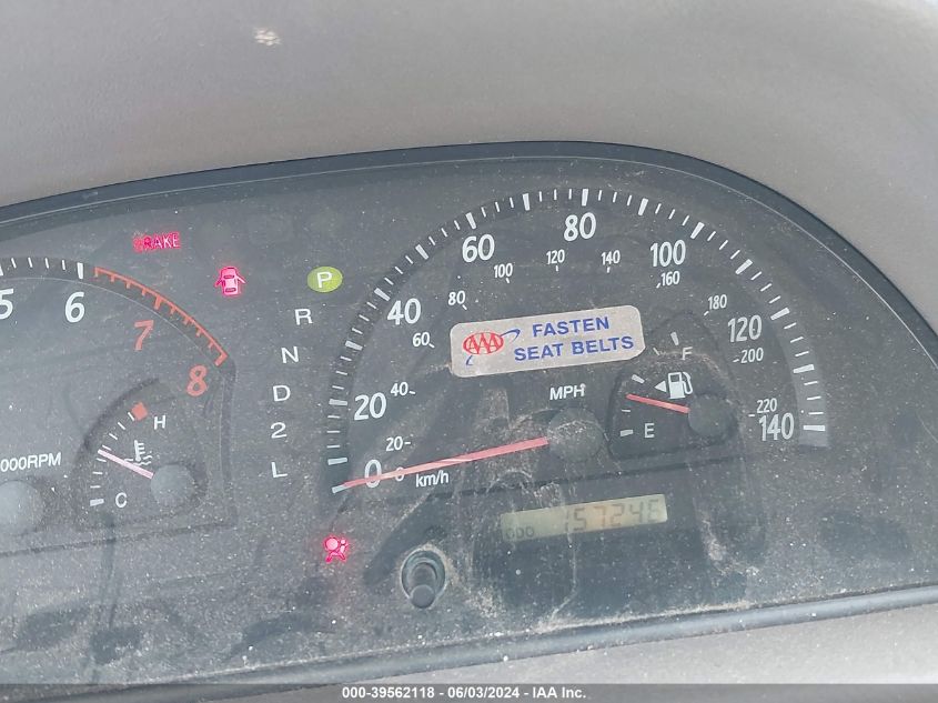 2004 Toyota Camry Le VIN: 4T1BE32K14U929070 Lot: 39562118