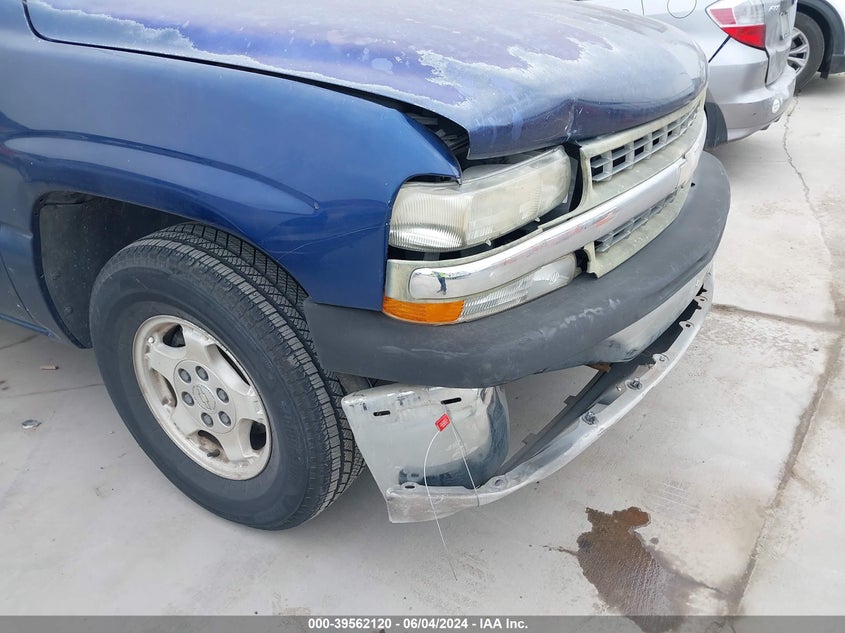 2002 Chevrolet Silverado 1500 Ls VIN: 2GCEC19T221173350 Lot: 39562120