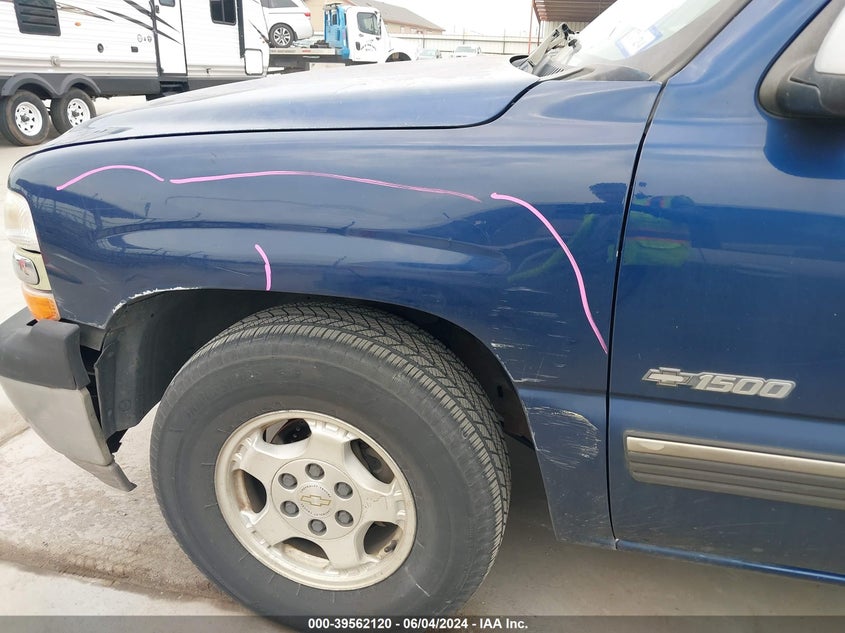 2002 Chevrolet Silverado 1500 Ls VIN: 2GCEC19T221173350 Lot: 39562120