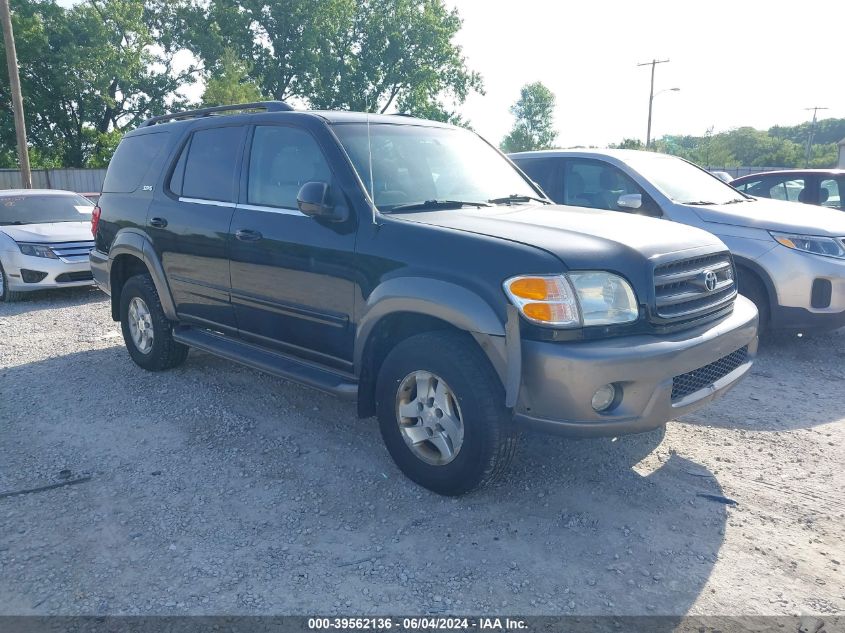 2003 Toyota Sequoia Sr5 V8 VIN: 5TDBT44A33S147795 Lot: 39562136