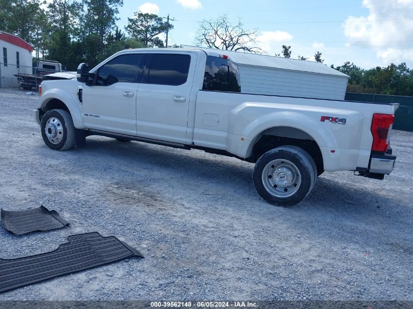 2019 Ford F-450 Lariat VIN: 1FT8W4DT3KED52590 Lot: 39562148