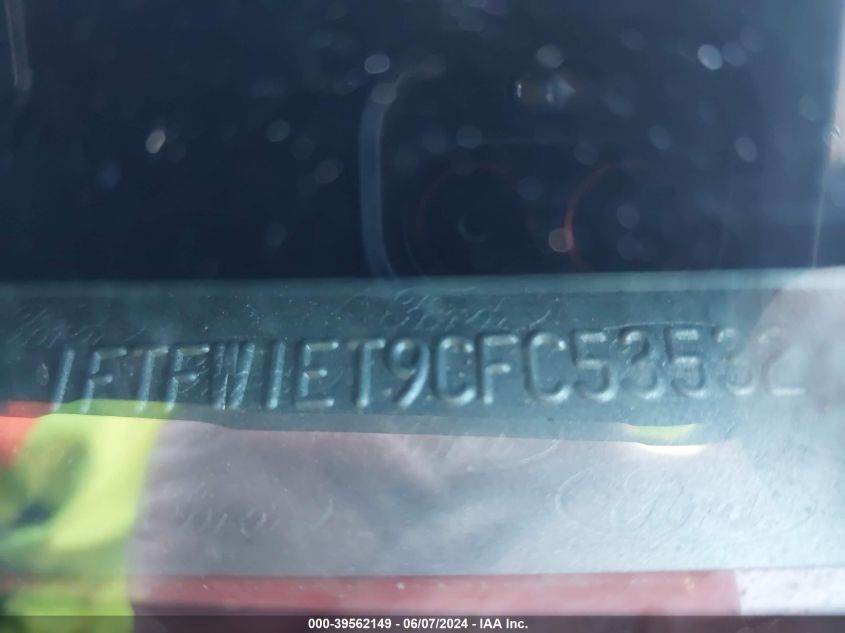 2012 Ford F-150 Fx4 VIN: 1FTFW1ET9CFC53532 Lot: 39562149