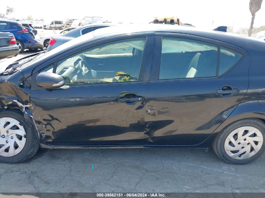 2016 Toyota Prius C Two VIN: JTDKDTB34G1123486 Lot: 39562151