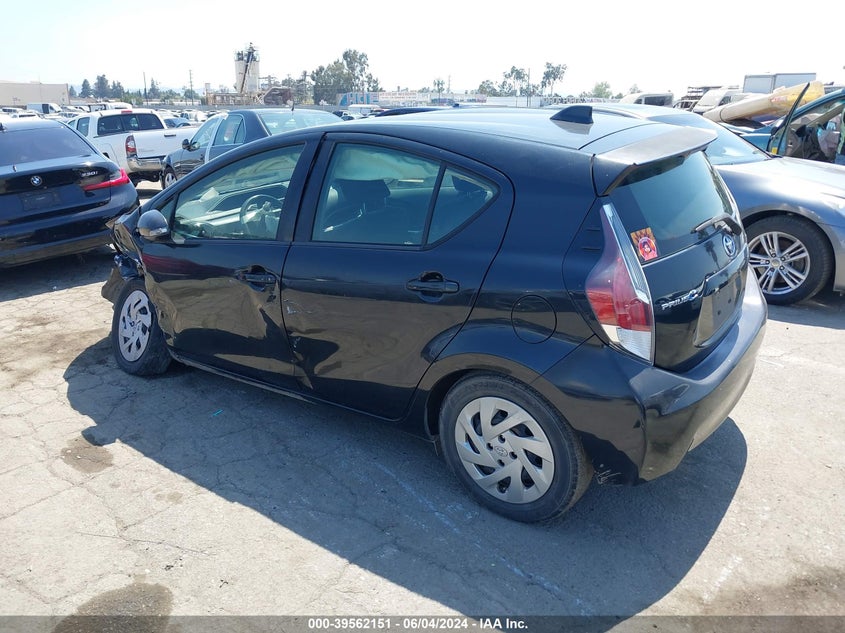 2016 Toyota Prius C Two VIN: JTDKDTB34G1123486 Lot: 39562151