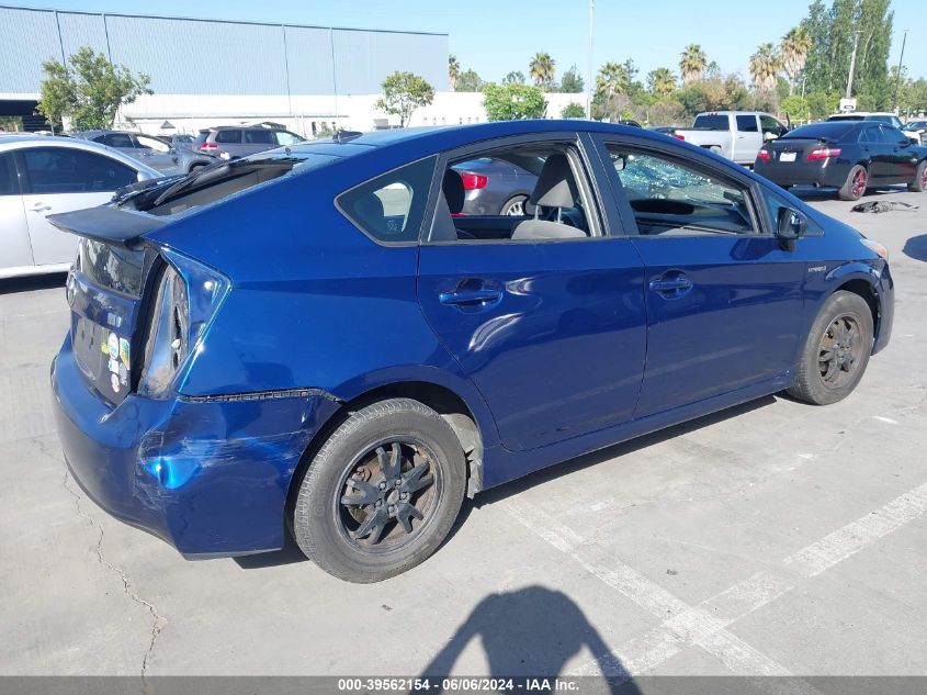 2011 Toyota Prius Two VIN: JTDKN3DUXB1363069 Lot: 39562154