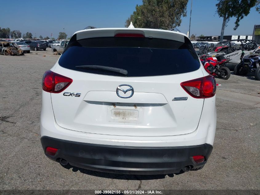 2016 Mazda Cx-5 Touring VIN: JM3KE2CY5G0921090 Lot: 39562155