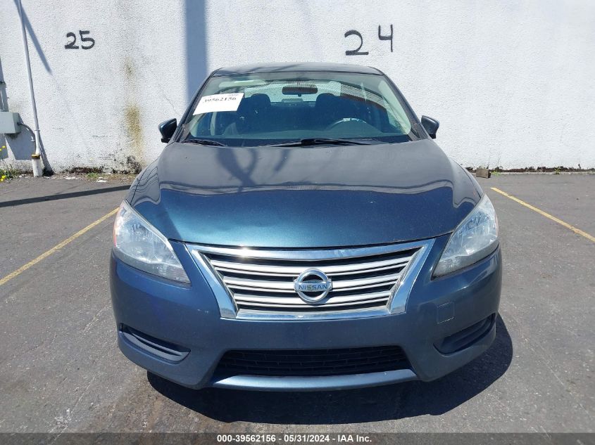 2014 Nissan Sentra S VIN: 3N1AB7AP7EY243842 Lot: 39562156