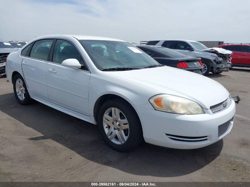 2013 Chevrolet Impala Lt VIN: 2G1WG5E30D1221798 Lot: 39562161