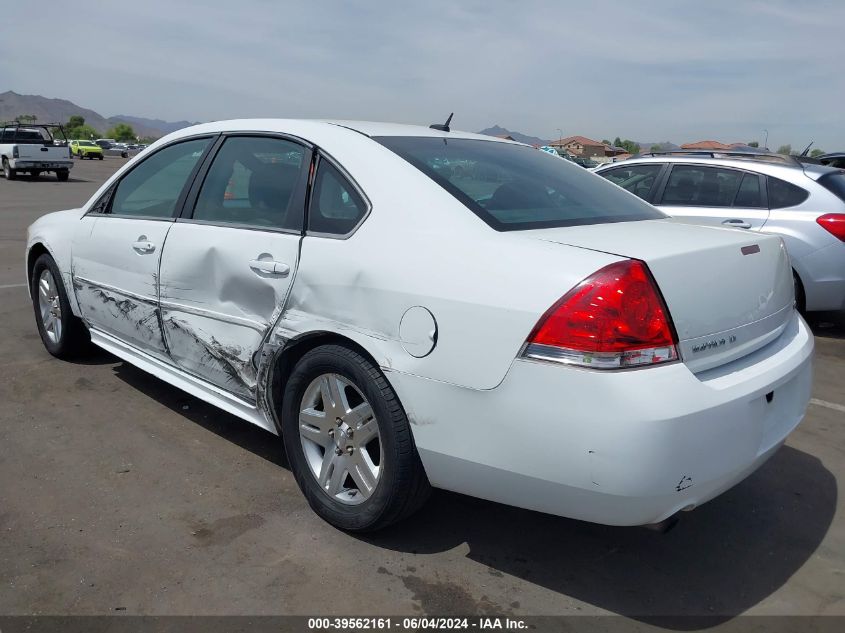 2013 Chevrolet Impala Lt VIN: 2G1WG5E30D1221798 Lot: 39562161