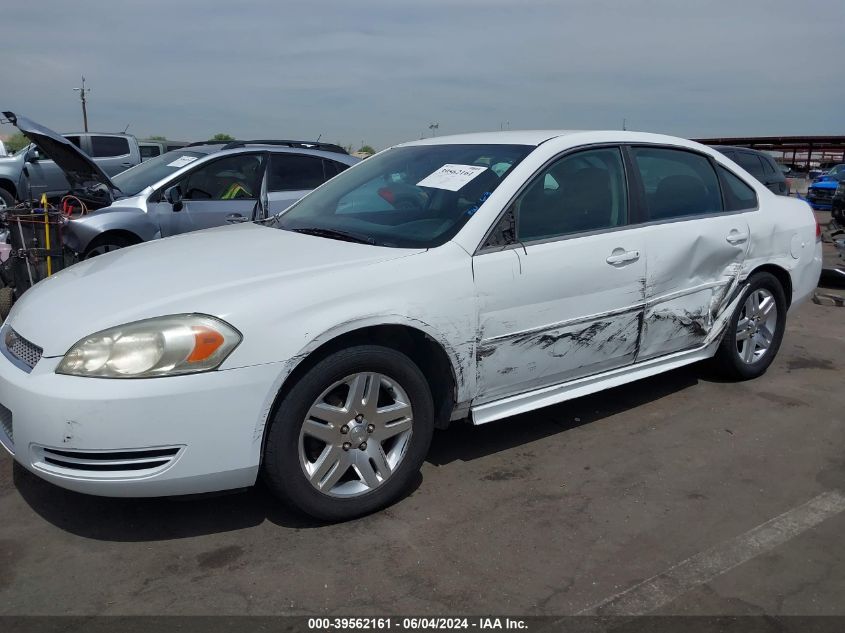 2013 Chevrolet Impala Lt VIN: 2G1WG5E30D1221798 Lot: 39562161