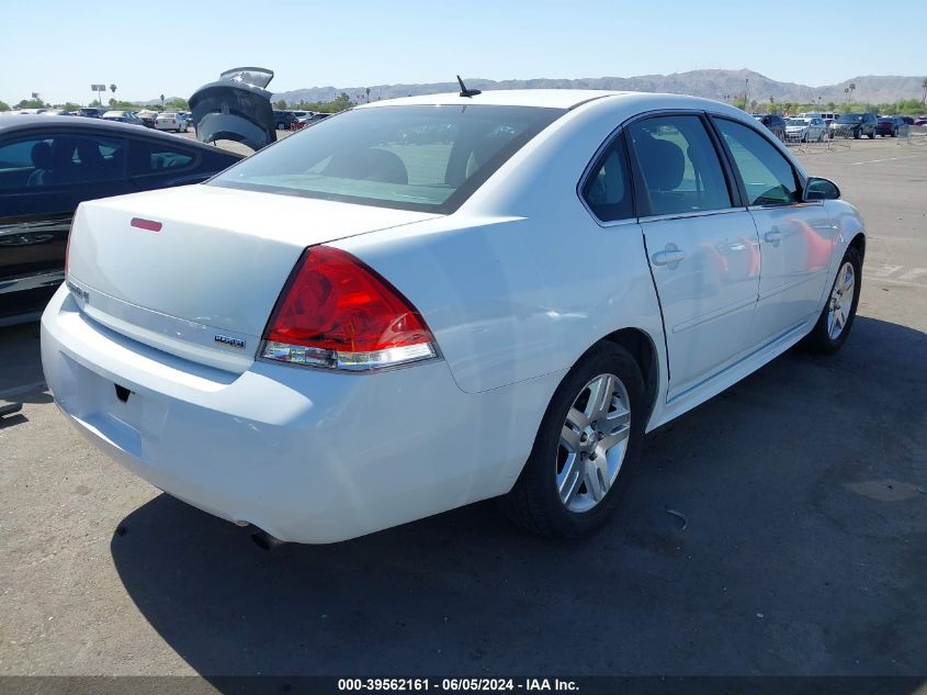 2013 Chevrolet Impala Lt VIN: 2G1WG5E30D1221798 Lot: 39562161