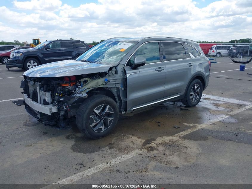 2021 Kia Sorento Hybrid S VIN: KNDRG4LG1M5049509 Lot: 39562166