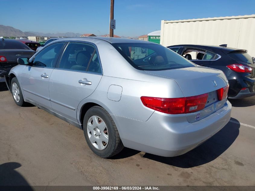 2005 Honda Accord 2.4 Lx VIN: 1HGCM56485A156654 Lot: 39562169