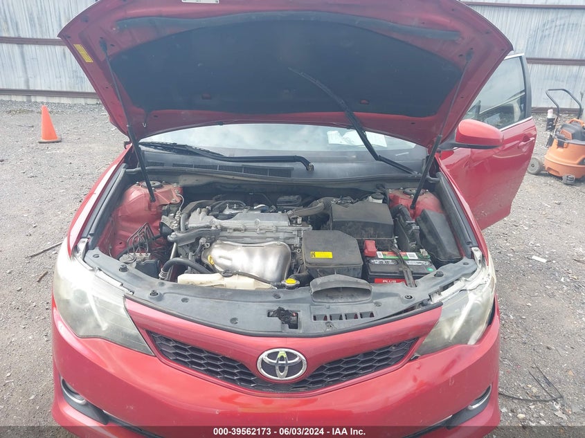 2012 Toyota Camry Se Limited Edition VIN: 4T1BF1FK1CU629121 Lot: 39562173