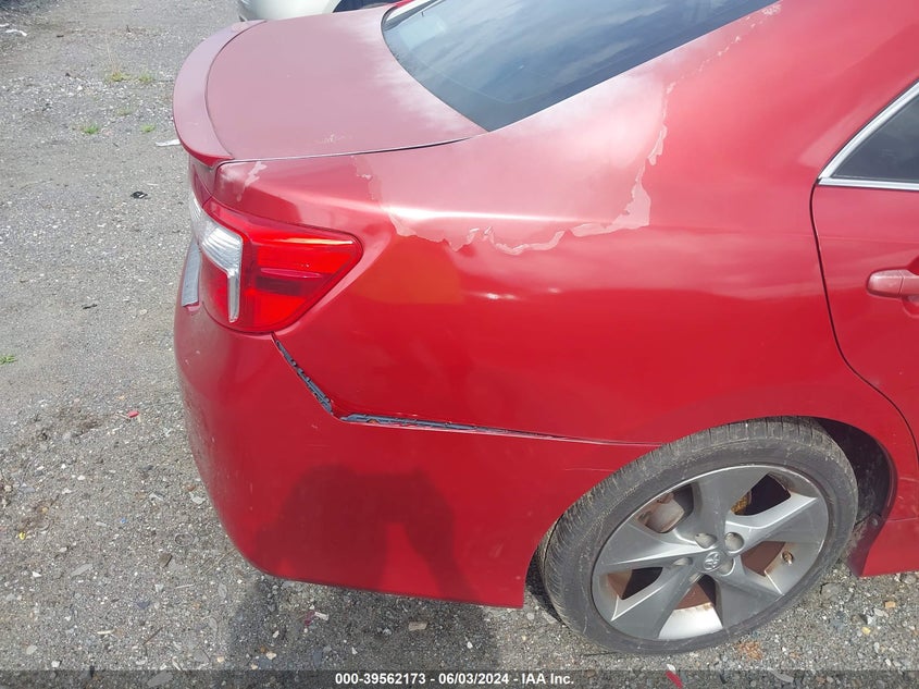 2012 Toyota Camry Se Limited Edition VIN: 4T1BF1FK1CU629121 Lot: 39562173