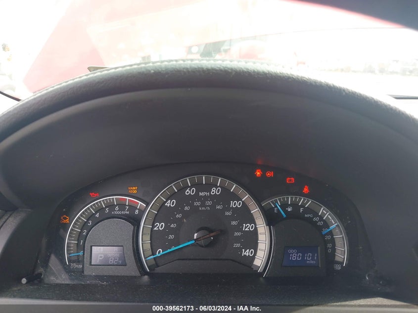 2012 Toyota Camry Se Limited Edition VIN: 4T1BF1FK1CU629121 Lot: 39562173