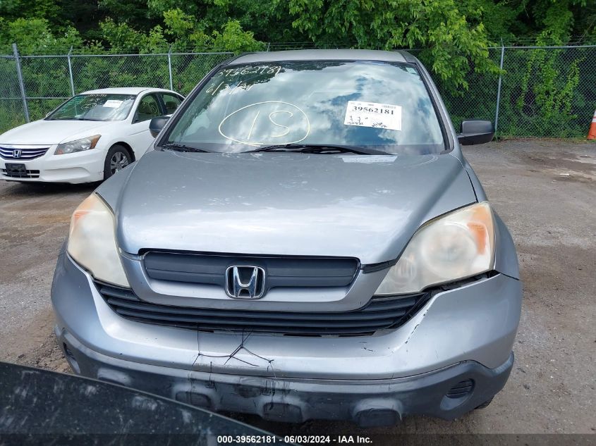 2007 Honda Cr-V Lx VIN: JHLRE38367C080201 Lot: 39562181