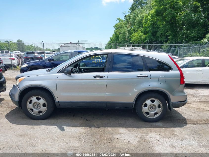 2007 Honda Cr-V Lx VIN: JHLRE38367C080201 Lot: 39562181