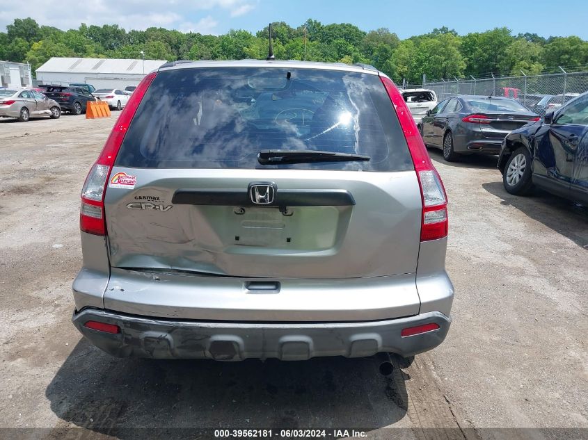 2007 Honda Cr-V Lx VIN: JHLRE38367C080201 Lot: 39562181