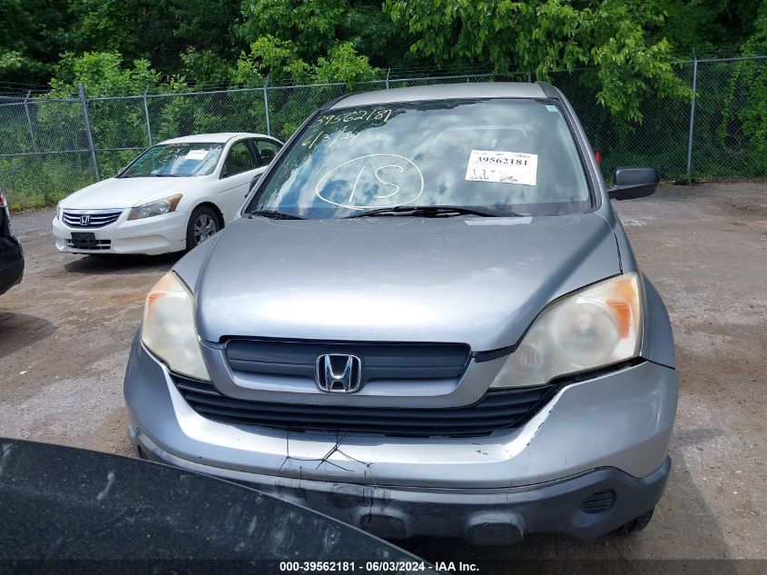 2007 Honda Cr-V Lx VIN: JHLRE38367C080201 Lot: 39562181