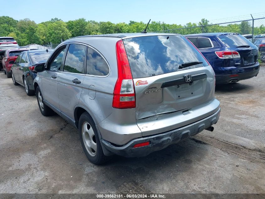 2007 Honda Cr-V Lx VIN: JHLRE38367C080201 Lot: 39562181