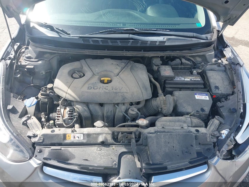 2014 Hyundai Elantra Se VIN: KMHDH4AE8EU151109 Lot: 39562183