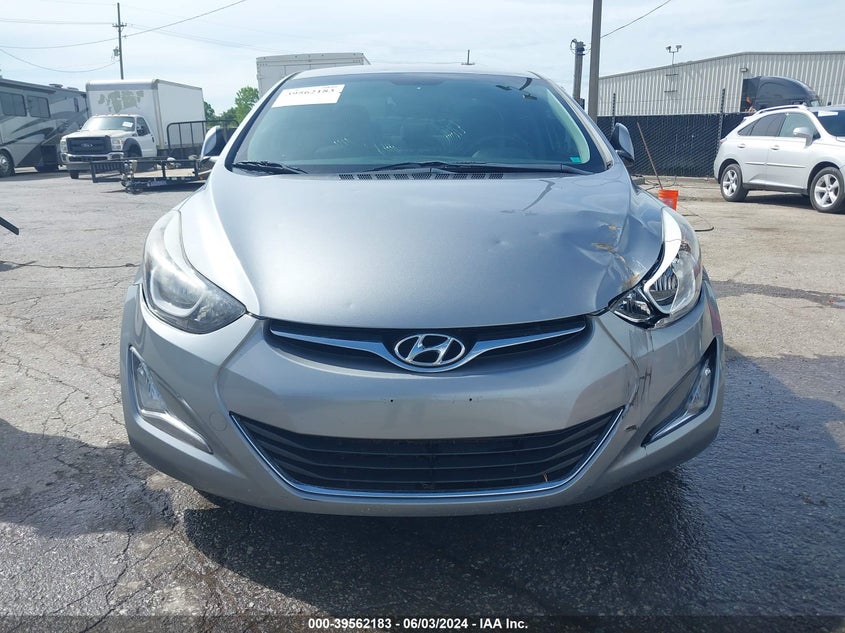 2014 Hyundai Elantra Se VIN: KMHDH4AE8EU151109 Lot: 39562183