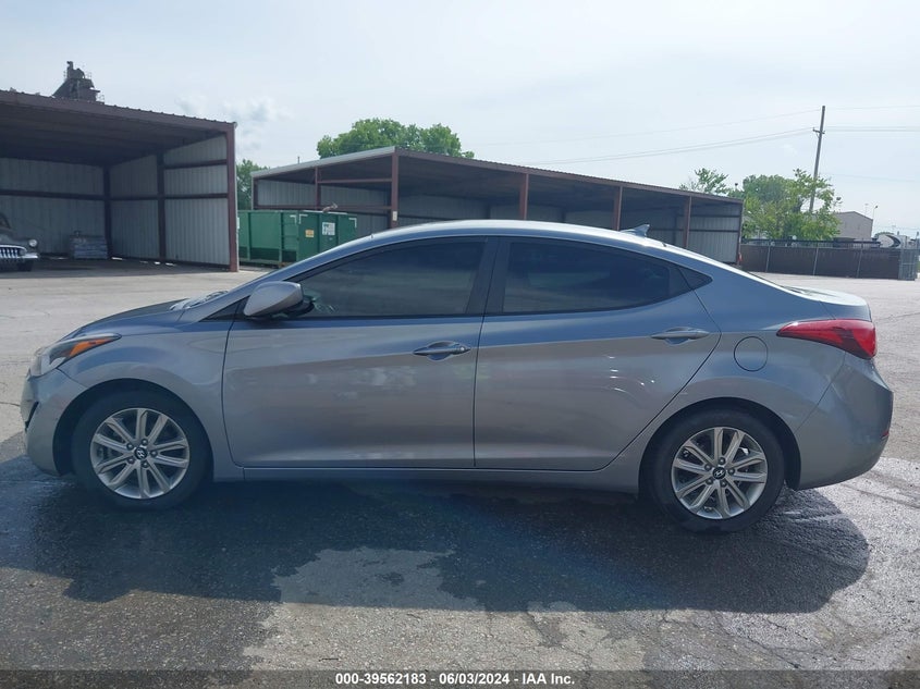 2014 Hyundai Elantra Se VIN: KMHDH4AE8EU151109 Lot: 39562183