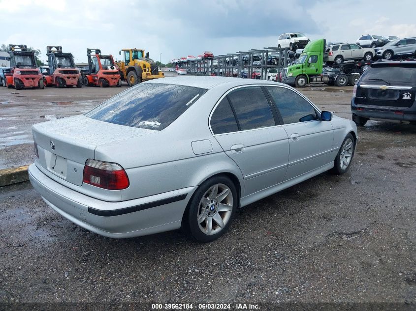 2002 BMW 525Ia VIN: WBADT43402GY97777 Lot: 39562184