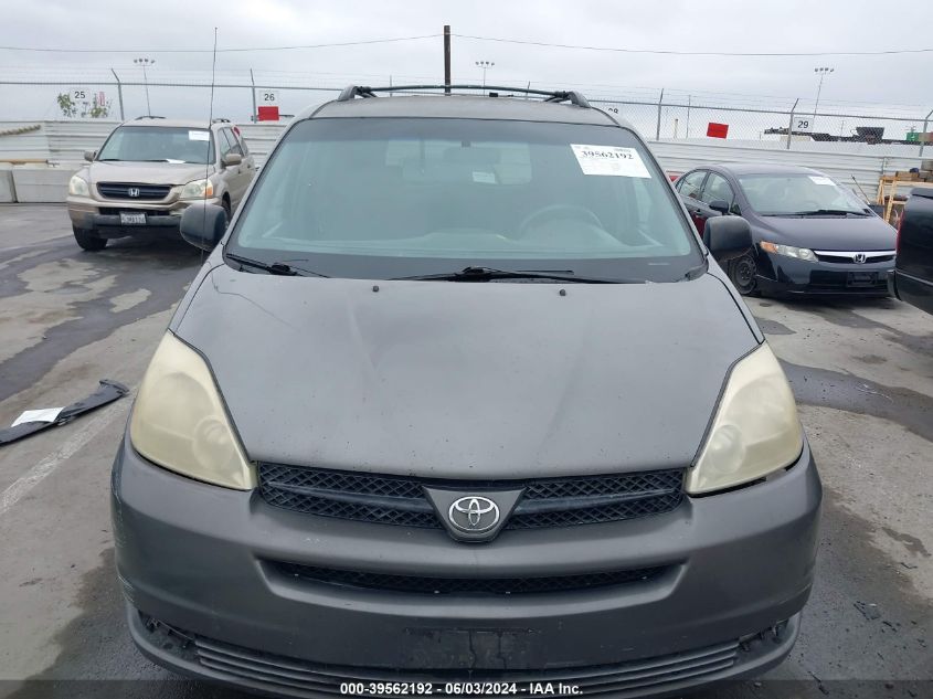 2005 Toyota Sienna Le VIN: 5TDZA23C15S374790 Lot: 39562192