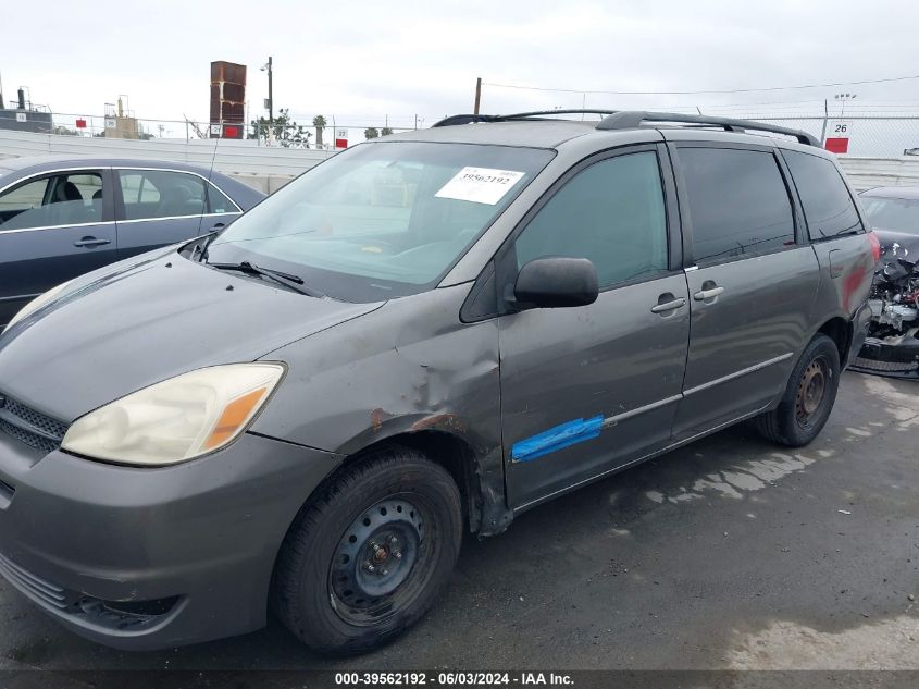 2005 Toyota Sienna Le VIN: 5TDZA23C15S374790 Lot: 39562192