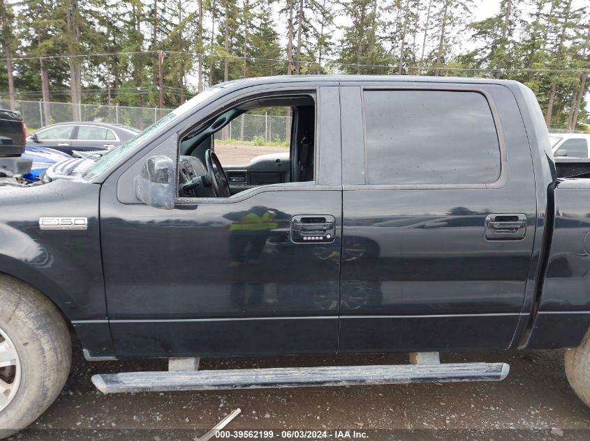 2007 Ford F-150 Lariat/Xlt VIN: 1FTPW12V77KD51952 Lot: 39562199