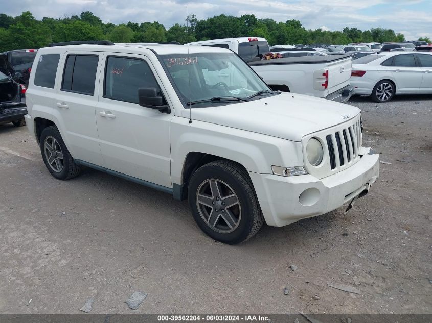 2010 Jeep Patriot Sport VIN: 1J4NF2GB8AD520040 Lot: 39562204