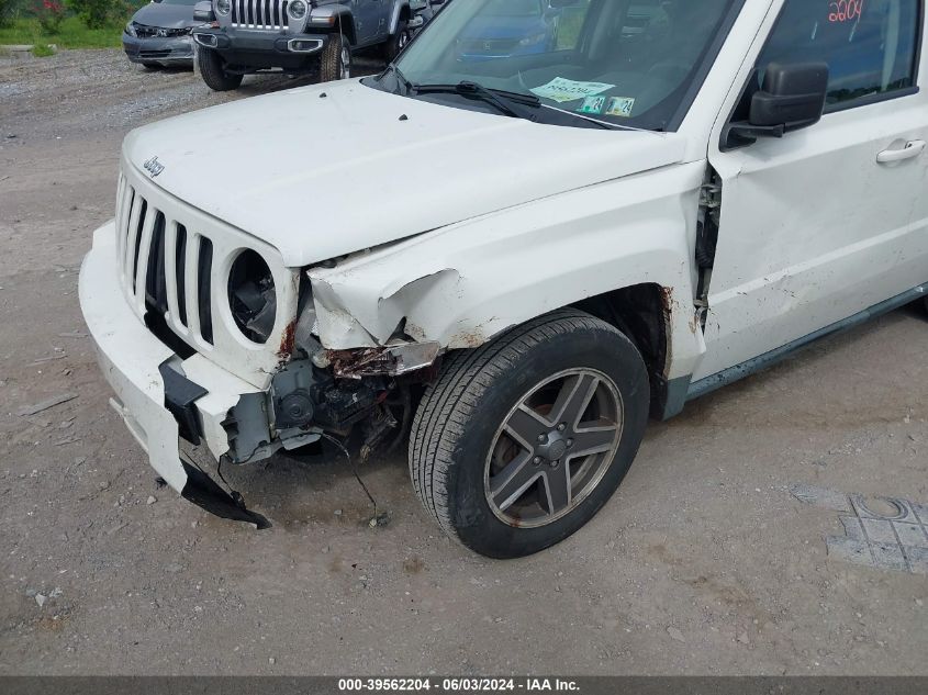 2010 Jeep Patriot Sport VIN: 1J4NF2GB8AD520040 Lot: 39562204