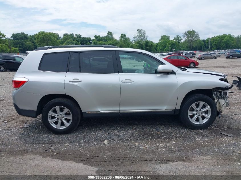 2011 Toyota Highlander Se V6 VIN: 5TDBK3EH0BS045118 Lot: 39562206