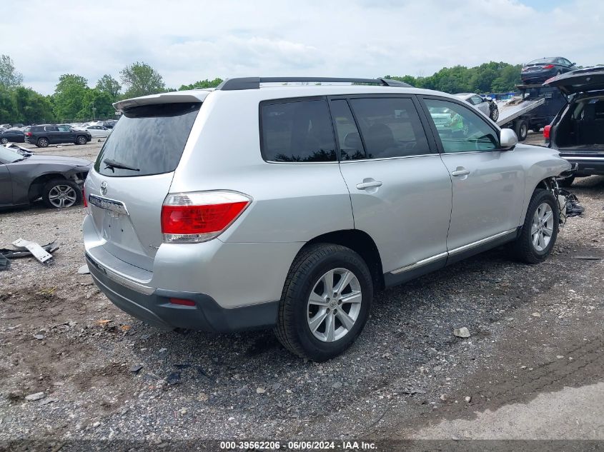 2011 Toyota Highlander Se V6 VIN: 5TDBK3EH0BS045118 Lot: 39562206