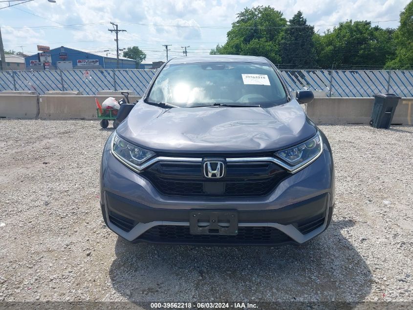 2020 Honda Cr-V Awd Lx VIN: 5J6RW2H27LL001442 Lot: 39562218