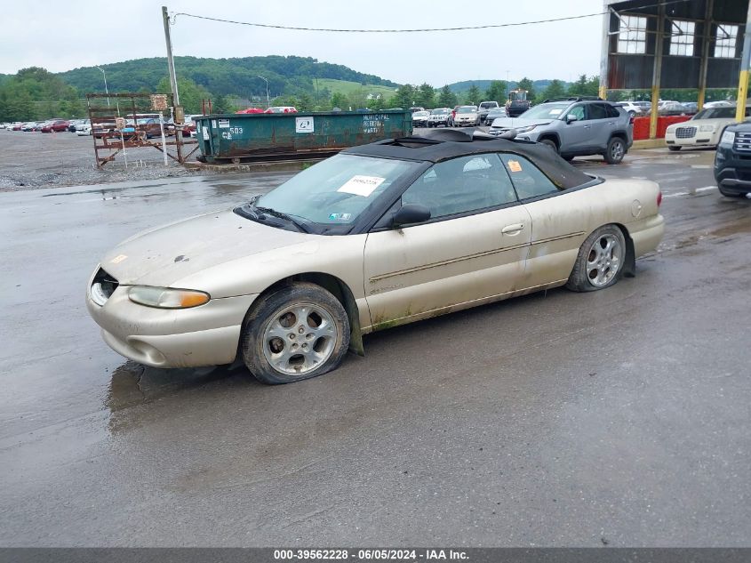 1998 Chrysler Sebring Jxi VIN: 3C3EL55H4WT277968 Lot: 39562228